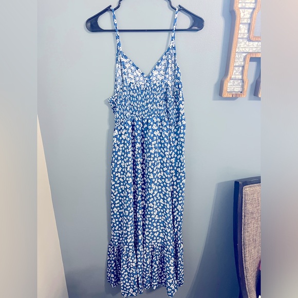 Pacific Vibes Dress Summer Beachy Floral XL - Picture 2 of 5